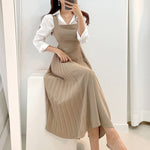 Trezlo Sling Dress Long Outfit for Women Stylish & Elegant Wear